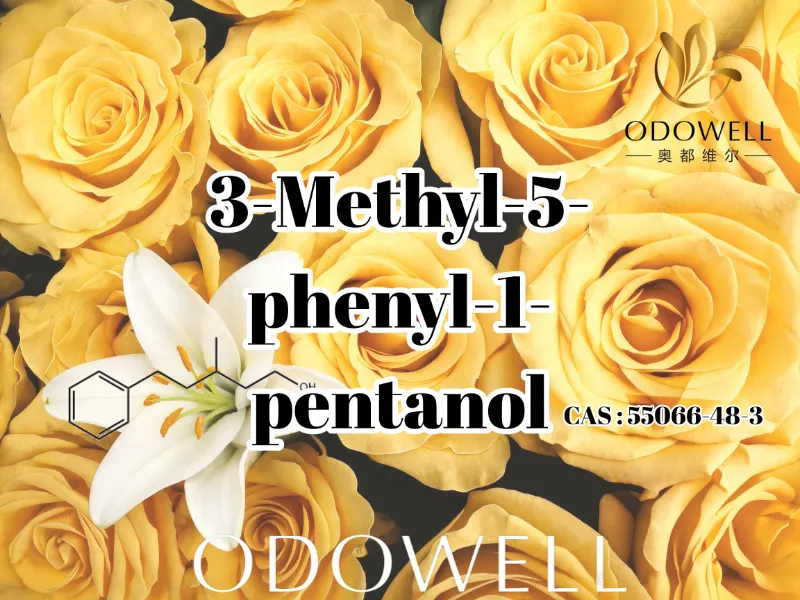 Inirerekomenda ng ODOWELL ang 3-Methyl-5-phenyl-1-pentanol para sa Fresh Floral at Rose-Like Fragrance Application