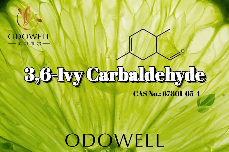 ​Inirerekomenda ng ODOWELL ang 3,6-Ivy Carbaldehyde para sa Mga Aplikasyon ng Malalambing na Berde at Tart Citrus Fragrance